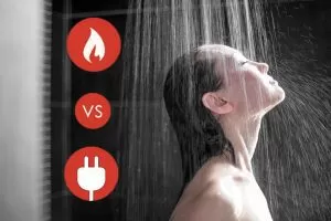 gas vs electric hot water system