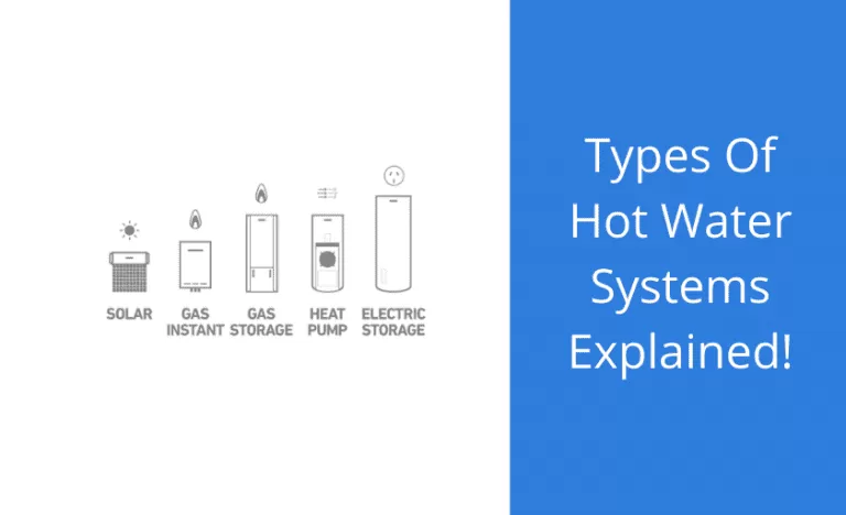 types of hot water systems australia